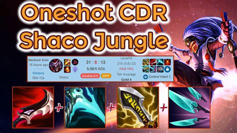 Cdr Lethality Shaco Massacre Season 12 Ranked League Of Legends Full Gameplay Infernal