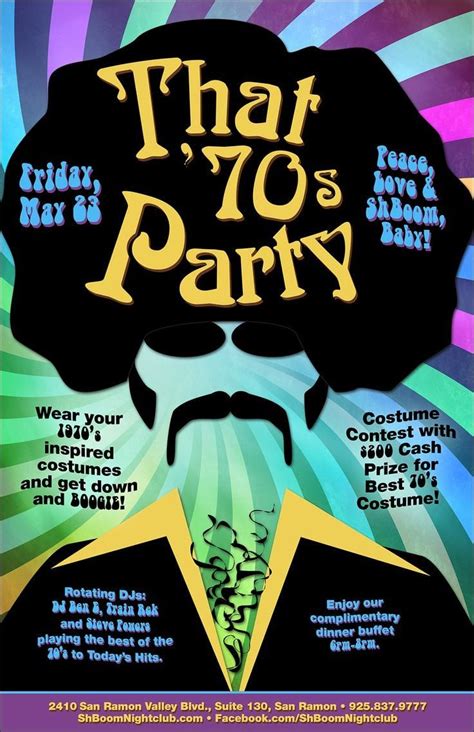 70s Theme Party Invitations 70s Party Theme 70s Theme Party 70s Party