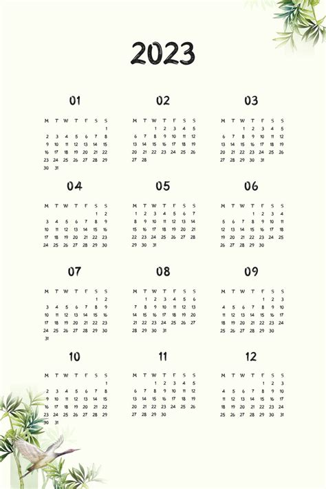 Calendario Annuale 2023 Pdf Get Calendar 2023 Update