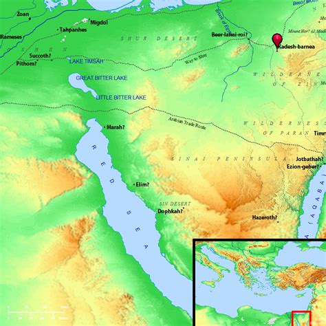 Isaacology Bered Kadesh Barnea