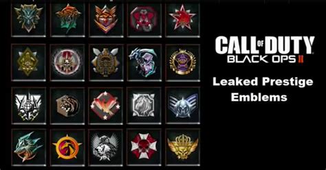 Akiras Mest Up Brain Possible Call Of Duty Black Ops 2 Prestige Emblems