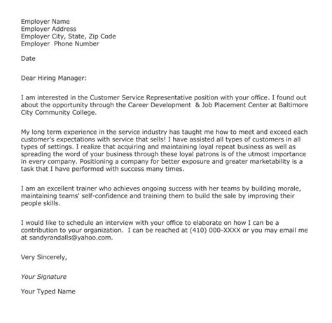 20 Job Application Cover Letter Via Email Simple Cover Letter