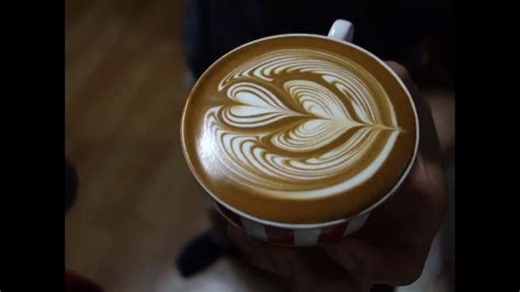 Latte Art Video Wing Tulip Collection Youtube