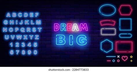 Dream Big Neon Sign Royalty Free Images Stock Photos And Pictures