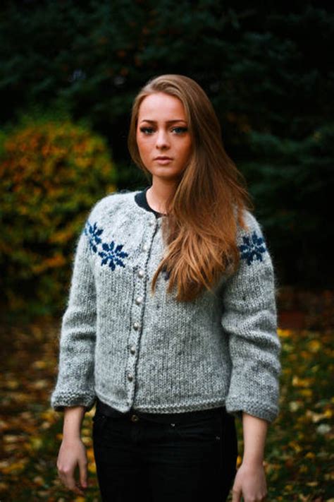 Icelandic Traditional Sweater Lopapeysa Etsy Polska