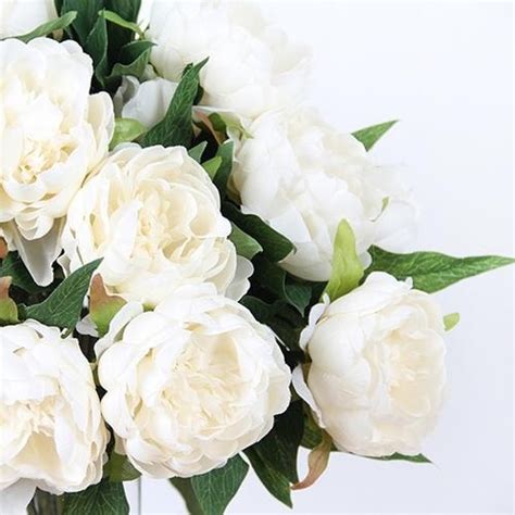 floralgoods silk peony stem in white 20 tall overstock 18739683