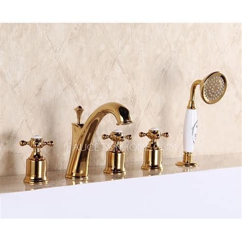 We have a large selection of vintage and modern faucets for your to choose from. Vintage Side Spray Five Hole Cross Handle Bathtub Shower ...