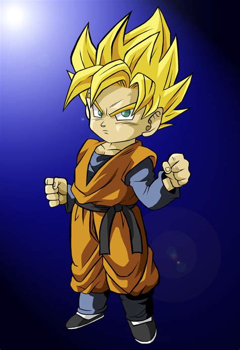 Coloured Goten Ssj Dbz By Kingvegito On Deviantart