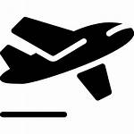 Icon Plane Take Icons Directions Departures Oakridge