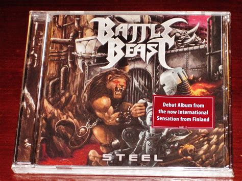 Battle Beast Steel Cd 2019 Bonus Track Nuclear Blast Records Usa Nb
