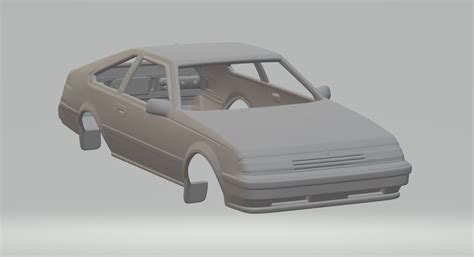 Stl File Toyota Celica Mk3 1981・model To Download And 3d Print・cults