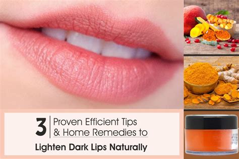 How To Lighten The Lips Naturally