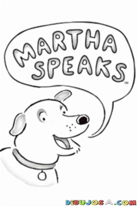 Martha Speaks Coloring Pages - Coloring Home