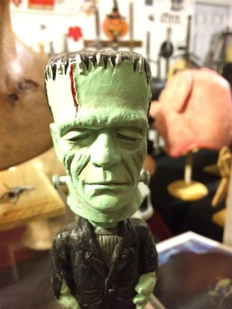 Glenn Strange Frankenstein Bobble Head Nodder For Sale