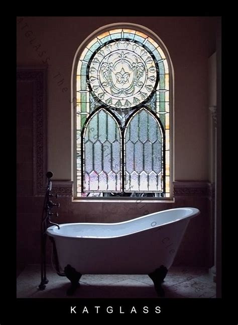 Custom stained glass bathroom windows provide a brilliantly lovely solution. Image result for art glass bathroom window | Glass ...