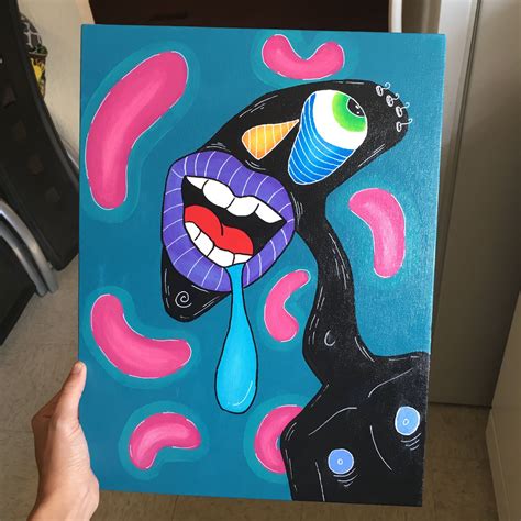 20+ Fantastic Ideas Stoner Psychedelic Trippy Paintings Easy - Sarah