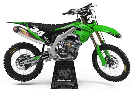 Kawasaki Prime Semi Custom Motocross Graphics Bikegraphix
