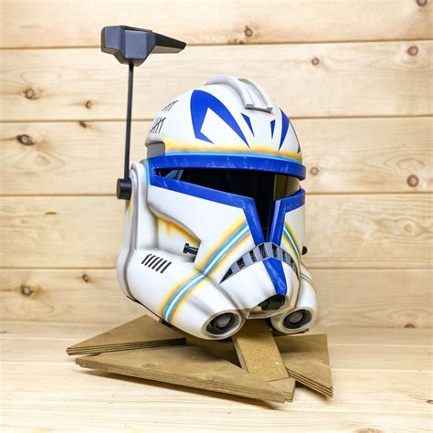 Captain Rex Clone Trooper Star Wars Helmet Cosplay Helmet Etsy
