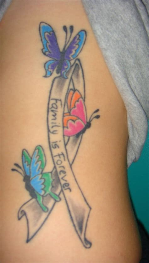Cancer ribbon tattoos are near the top of the rankings when it comes to meaningful tattoo designs since there are so many people out there that want to show their support for these battles. Ribbon Tattoos | Popular Tattoo Designs