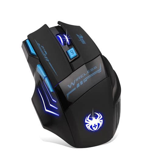 Mouse Gamer Óptico Sem Fio Wireless Usb 24 Ghz 2400 Dpi R 5000 Em