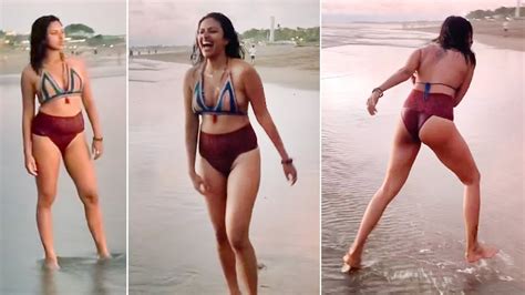 amala paul s sexy beach video and pics in bikini r indianactressx