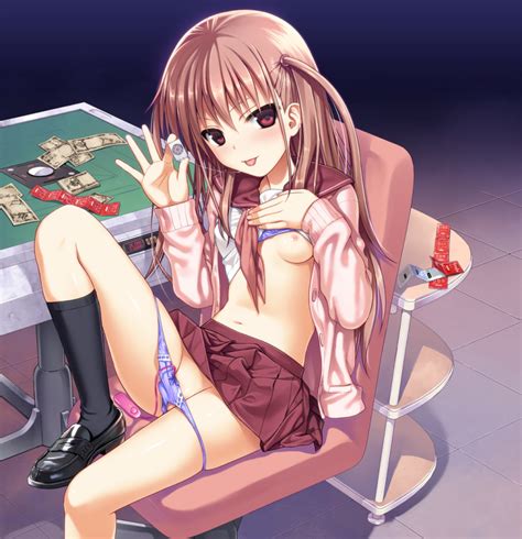 40010prototype Atarashi Ako Saki Manga Saki Achiga Hen Saki 10s 1girl Black Socks
