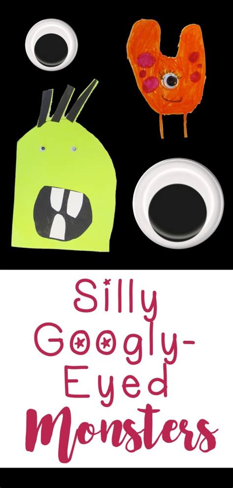 googly eyed sticker monsters art is basic an elementary art blog