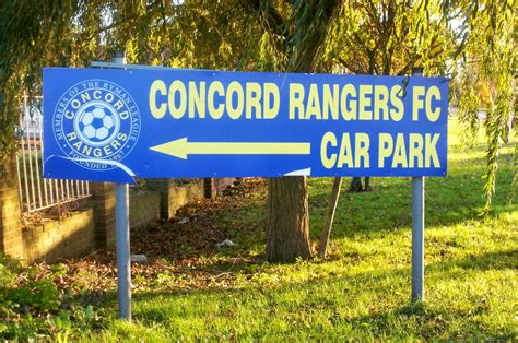 Concord rangers v harrogate town. Football Grounds visited by Richard Bysouth: Concord Rangers FC