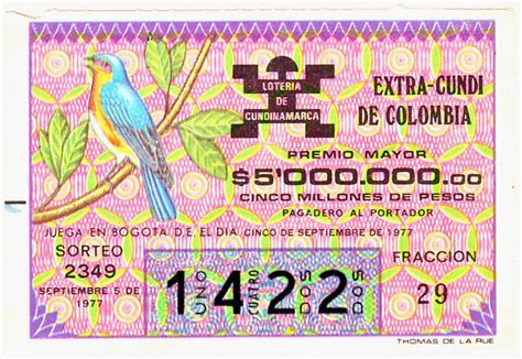 Resultado de la loteria de cundinamarca del lunes 5 de octubre 2020, sorteo no. Loterias de Colombia: CUNDINAMARCA