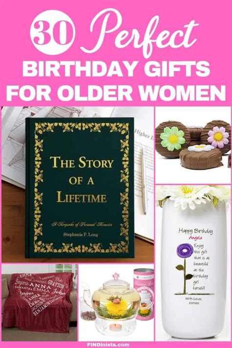 Gifts for a senior woman who loves to entertain include a personalized casserole dish or serving platter or set of wine glasses. Birthday Gifts for Older Women - Best Gifts for the ...