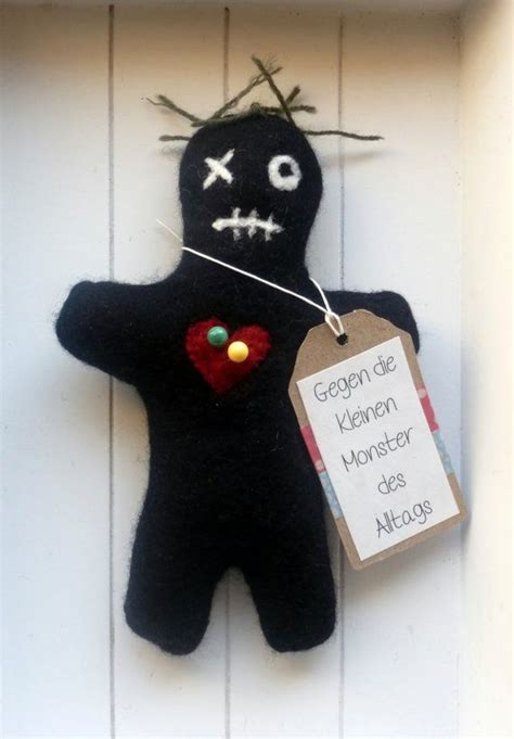 voodoo doll by sonnentaucher on etsy ornaments diy christmas ornaments dammit doll monster