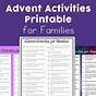 Free Advent Activities Printable