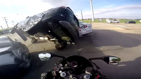 Motorcyclists Video Goes Viral After Helmet Camera Captures Wild Crash