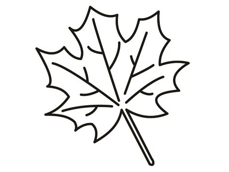 Check spelling or type a new query. Simple Leaf Coloring Pages at GetColorings.com | Free ...
