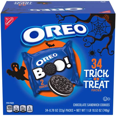 Nabisco Oreo Halloween Snack Pack 34 Ct