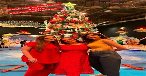 Inside Pictures From Rani Mukerjis Daughter Adiras Christmas Themed Birthday Bash