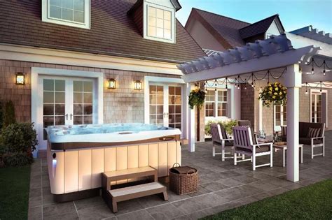 Utopia Series A Perfect Hot Tub For Nearly Any Backyard Landscaping Design Caldera Spas Hot