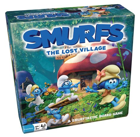 Outset Media Smurfs The Lost Village Board Game