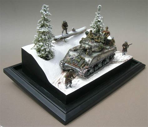 Tamiyas Famous 105mm M4 Sherman With Eduard Pe Winterized Scale