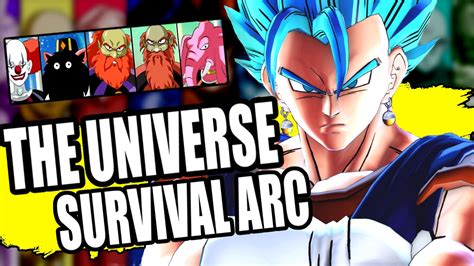 Dragon ball and saiyan saga : The Universe Survival Arc And Dragon Ball Z Games - YouTube