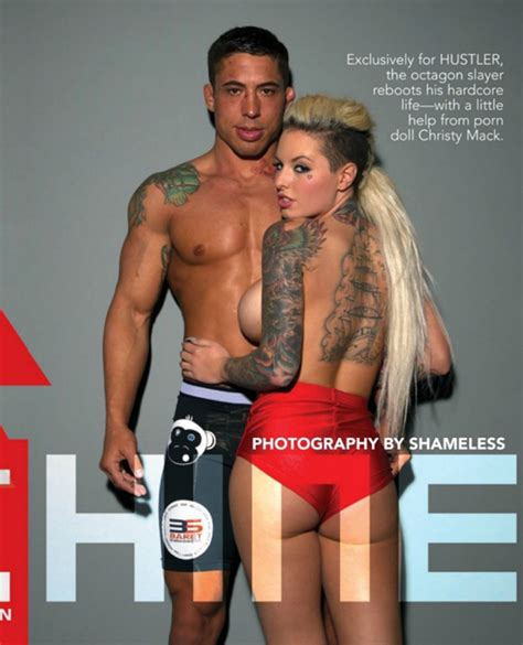 Christy Mack Nude With Mma Star War Machine For Hustler