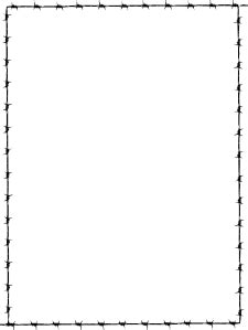 Discover free hd white background png images. Revans Barbed Wire Border clip art possible game board border (With images) | White background ...