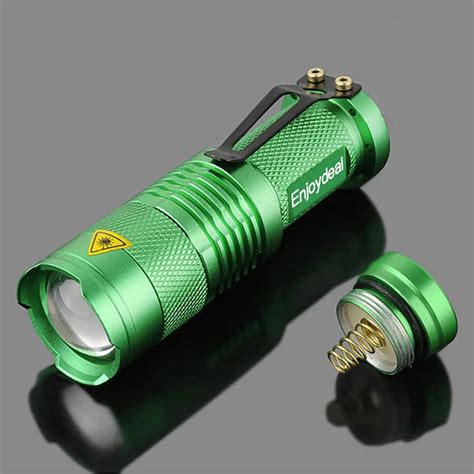 Powerful Led Flashlight Aluminum Alloy Portable Mini Q5 Led Zoomable