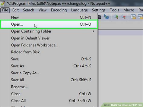 How To Open A Php File 13 Steps With Pictures Wikihow