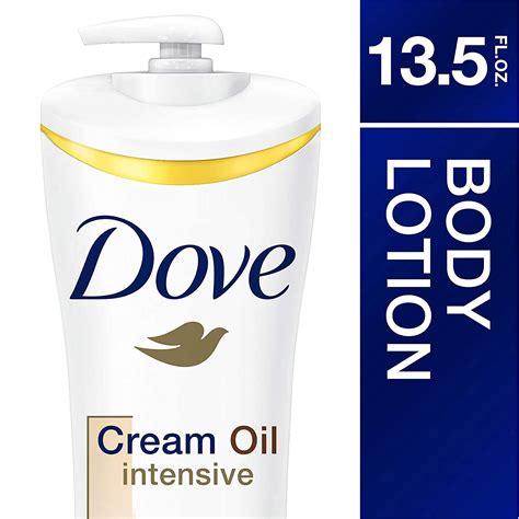 Buy Dove Body Lotion Cream Oil Intensive 135 Ounce Pack Of 3