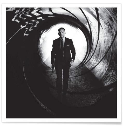 Daniel Craig In Skyfall Photograph Poster Juniqe