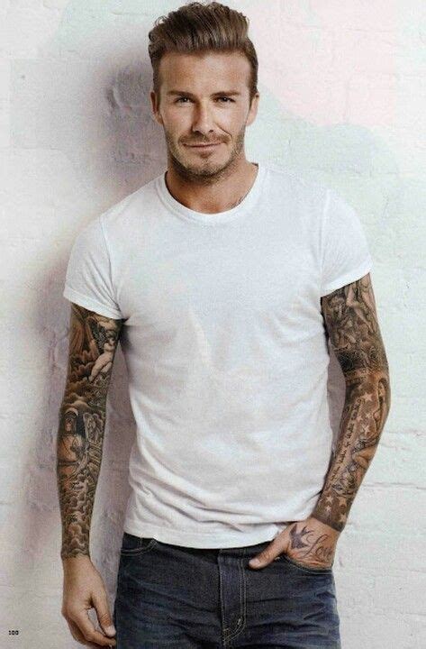 He Can Make Jeans And A White T Shirt Look Amazing David Beckham