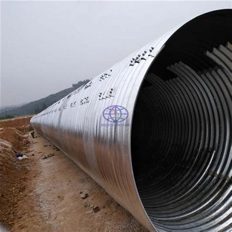 Culvert Corrugated Galvanized Pipe Qingdao Regions Trading Company
