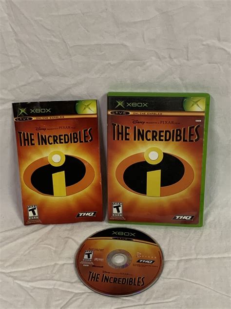 The Incredibles Xbox Complete With Manual Very Good Ebay