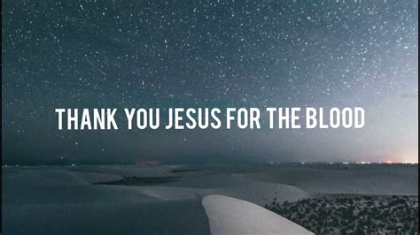 Thank You Jesus For The Blood Lyrics Charity Gayle Youtube
